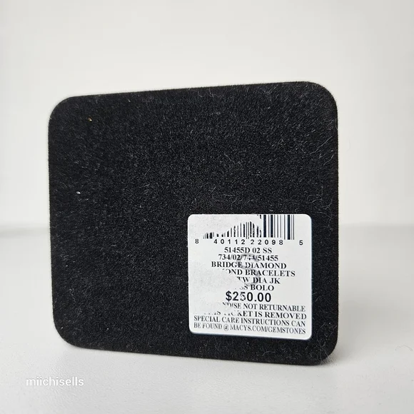 Diamond Bolo Bracelet (1/10 ct. t.w.) in Sterling Silver - Picture 8 of 9